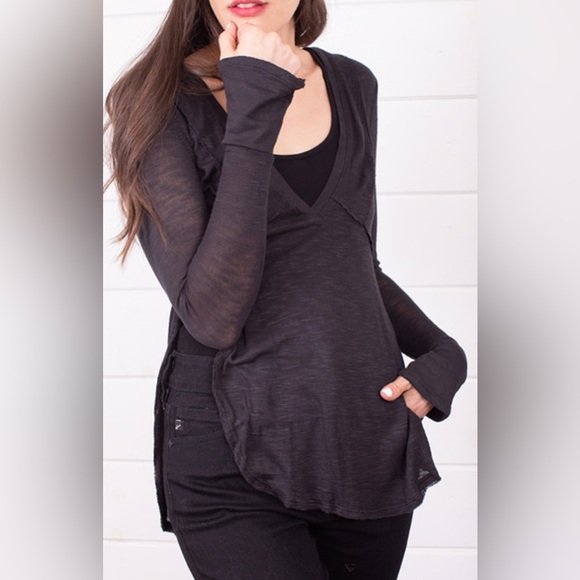 Free People Laying Low Long Sleeve - Picture 2 of 3